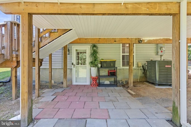 3227 Lancaster Ring Rd, Fredericksburg, VA 22408 - doorway to property featuring cooling unit