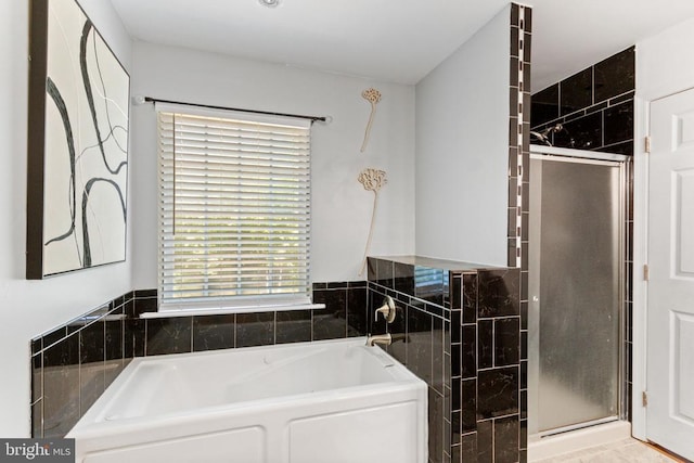3227 Lancaster Ring Rd, Fredericksburg, VA 22408 - bathroom with a garden tub and a stall shower