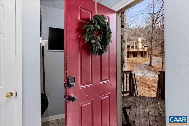 16 Chestnut Ln, Wintergreen Resort, VA 22967 - view of exterior entry