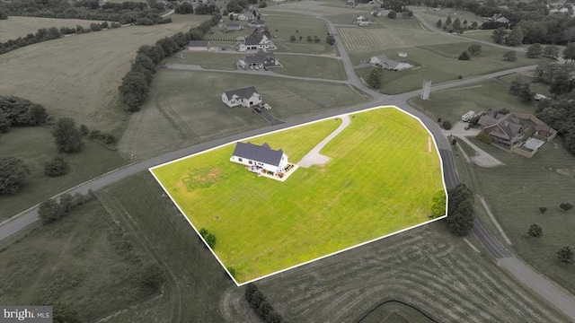 15411 Cedar Hill Dr, Mineral, VA 23117 - view of rural area featuring property parcel outlined