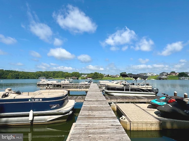 15411 Cedar Hill Dr, Mineral, VA 23117 - dock with a water view