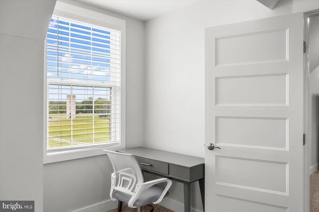 15411 Cedar Hill Dr, Mineral, VA 23117 - unfurnished office featuring healthy amount of natural light and carpet