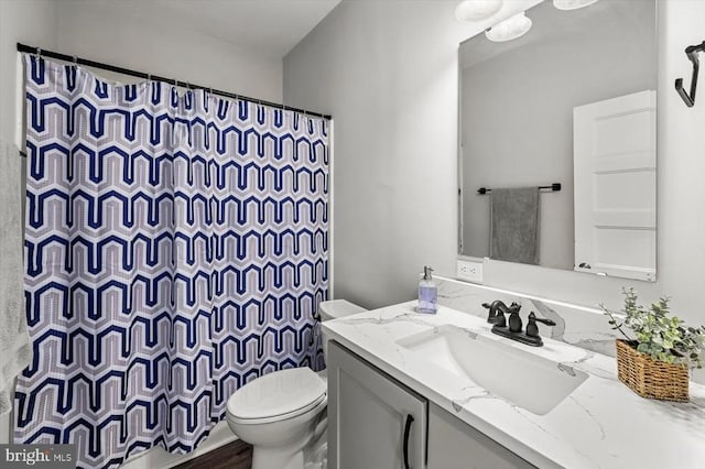 15411 Cedar Hill Dr, Mineral, VA 23117 - full bathroom featuring vanity and a shower with shower curtain