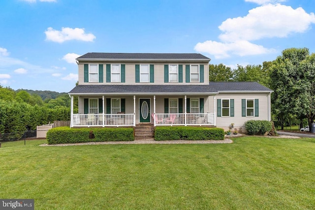 24011 Cedar Ridge Rd, Rapidan, VA 22733 - colonial-style house with a porch