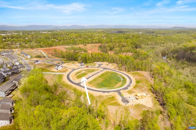 59 Hilah Ln, Charlottesville, VA 22901 - drone / aerial view of a forest and mountains