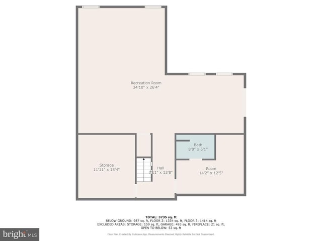 5819 Telluride Ln, Spotsylvania, VA 22553 - floor plan / room layout