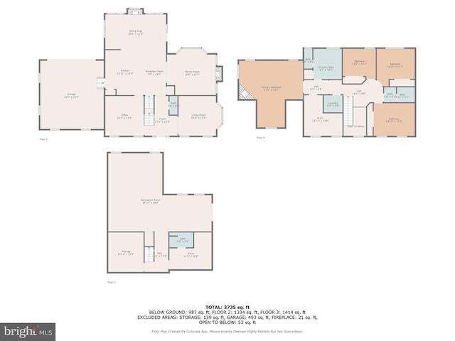 5819 Telluride Ln, Spotsylvania, VA 22553 - floor plan / room layout