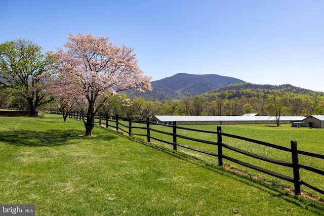 407 Kite Hollow Rd, Stanley, VA 22851 - view of yard featuring a mountain view and a rural view