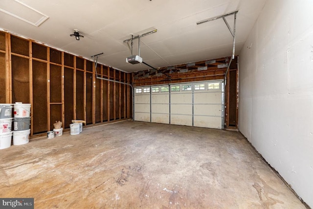 5907 Cambridge Dr, Fredericksburg, VA 22407 - garage with a garage door opener