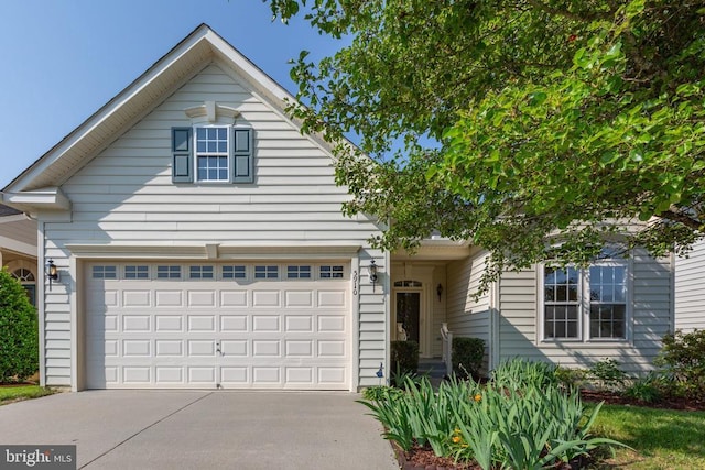5910 Carnifex Ferry Rd W, Fredericksburg, VA 22407 - view of front of property featuring concrete driveway and a garage