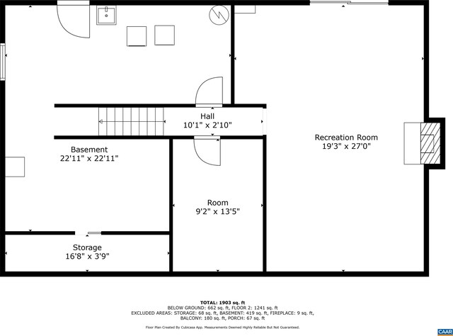 1842 Ed Jones Rd, Scottsville, VA 24590 - property floor plan