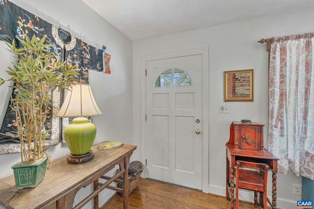 1842 Ed Jones Rd, Scottsville, VA 24590 - entryway featuring wood finished floors