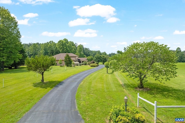 408 Kent Ln, Kents Store, VA 23084 - view of asphalt driveway with view of wooded area