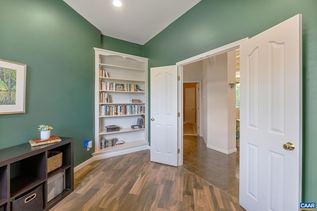 408 Kent Ln, Kents Store, VA 23084 - sitting room featuring baseboards and dark wood-type flooring