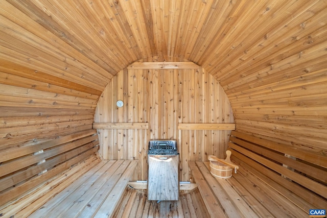 408 Kent Ln, Kents Store, VA 23084 - sauna / steam room with wooden walls and wood ceiling
