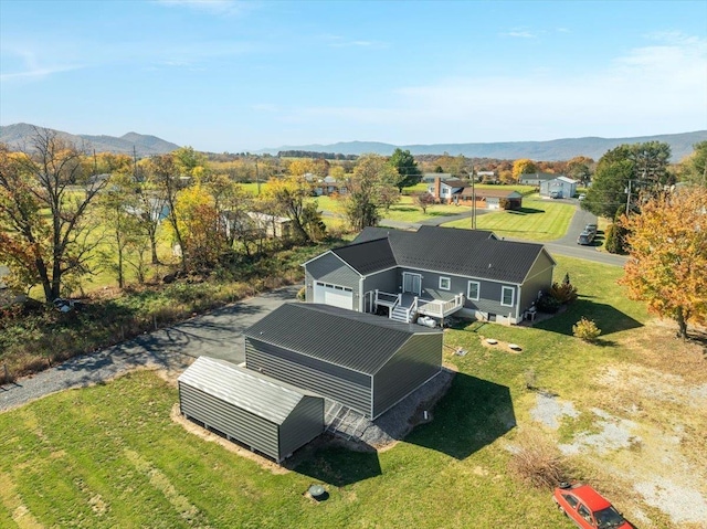 845 Forrest Dr, Stanley, VA 22851 - aerial view featuring a mountain view