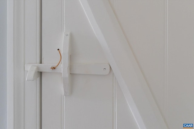view of room details