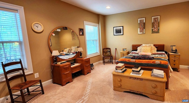 2 Forest Ct, Zion Crossroads, VA 22942 - bedroom with light colored carpet, multiple windows, and recessed lighting
