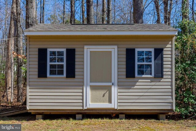 11523 Red Rock Ln, Bumpass, VA 23024 - view of shed