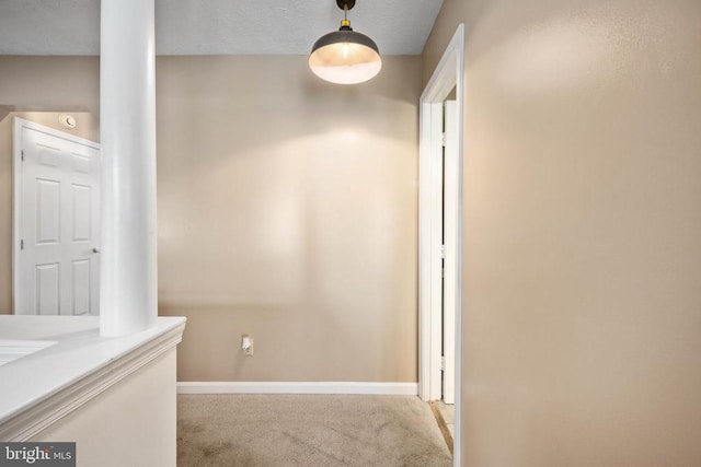 13104 Willow Point Dr, Fredericksburg, VA 22408 - hall with carpet flooring and baseboards
