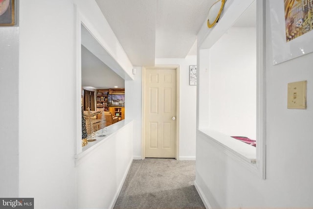 13104 Willow Point Dr, Fredericksburg, VA 22408 - hall with carpet flooring and baseboards