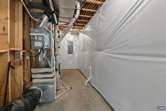 3 Lonicera Way, Charlottesville, VA 22911 - unfinished below grade area with electric panel