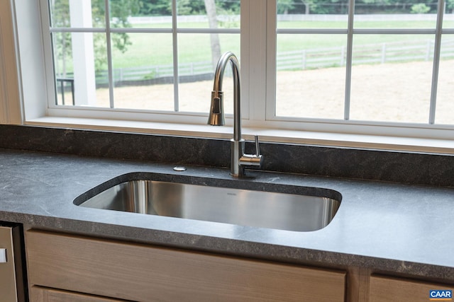 3 Lonicera Way, Charlottesville, VA 22911 - details with dark countertops, dishwasher, and a sink