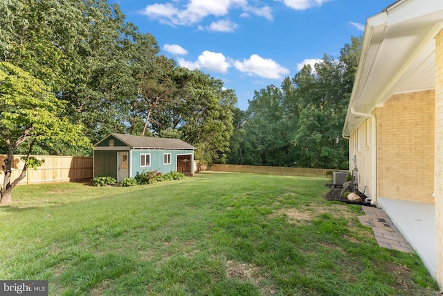 13179 Scotts Mill Rd, Culpeper, VA 22701 - view of yard with an outbuilding and cooling unit