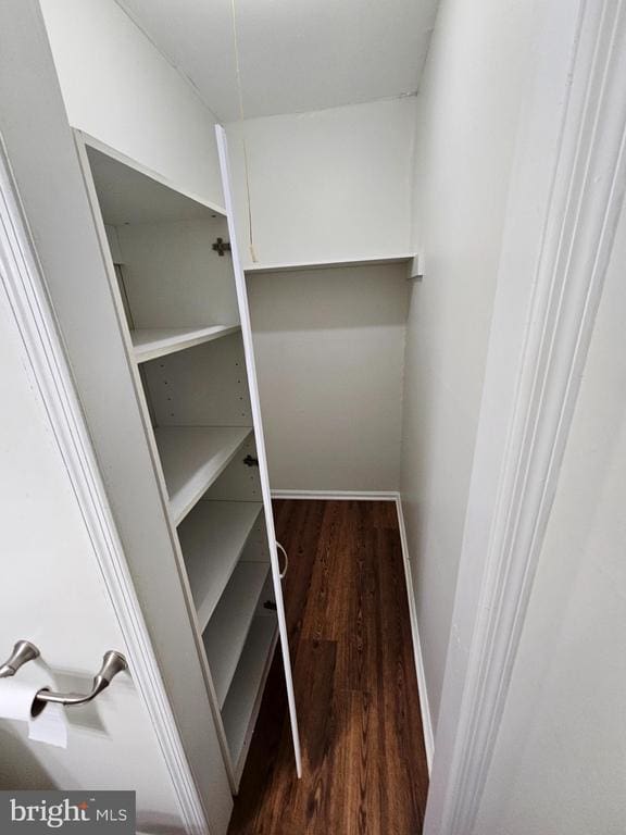 5507 Peters Ln, Fredericksburg, VA 22407 - walk in closet featuring wood finished floors