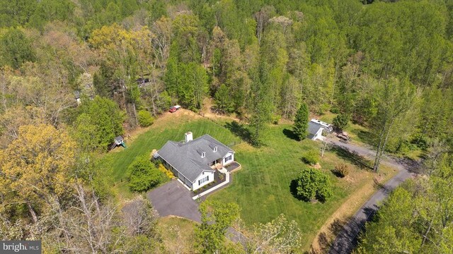 279 Carriage Ln, Madison, VA 22727 - view of subject property with a heavily wooded area