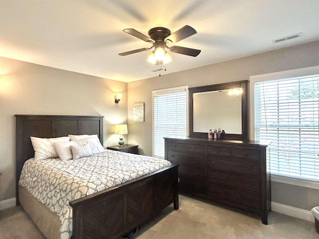 7 Rolla Mill Rd, Verona, VA 24482 - bedroom featuring light colored carpet, baseboards, and a ceiling fan