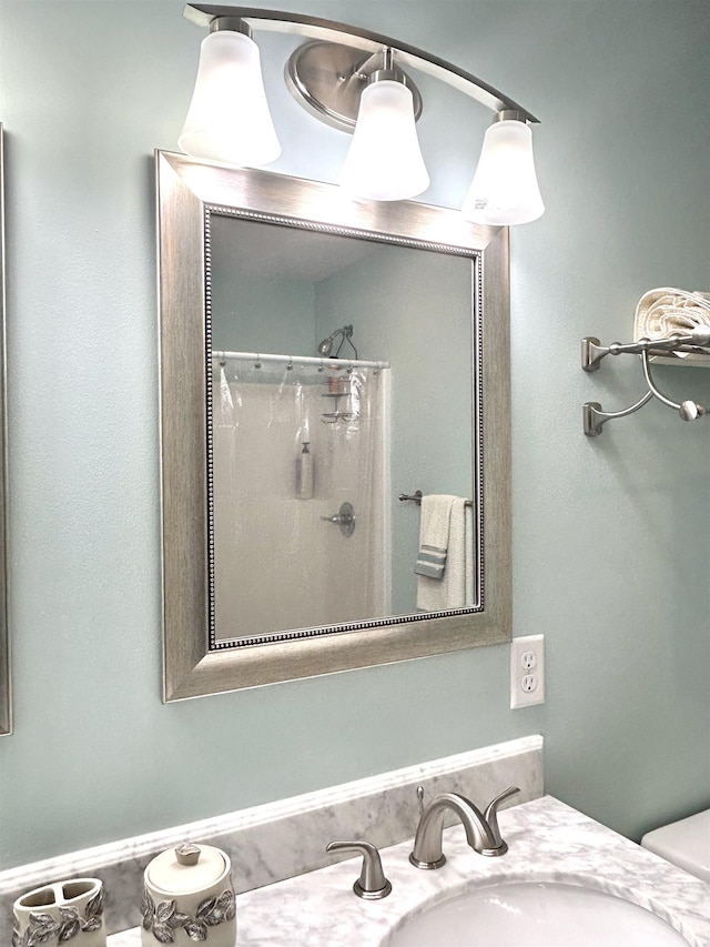 7 Rolla Mill Rd, Verona, VA 24482 - bathroom featuring a sink, a shower, and toilet