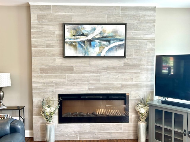 7 Rolla Mill Rd, Verona, VA 24482 - detailed view of a tile fireplace