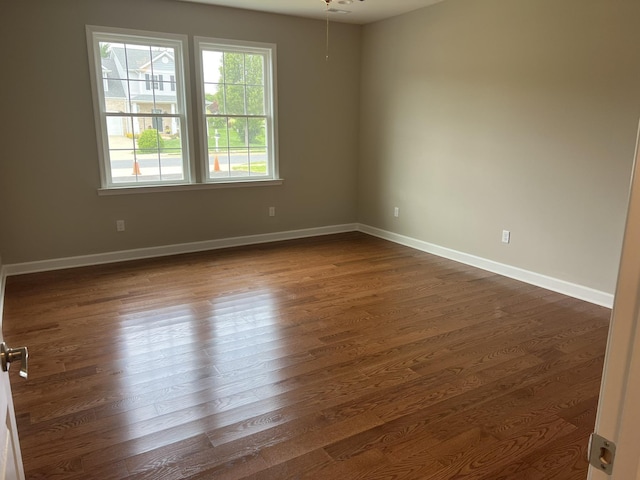 79 Meriwether Cir, Stuarts Draft, VA 24477 - unfurnished room featuring dark wood-style floors and baseboards