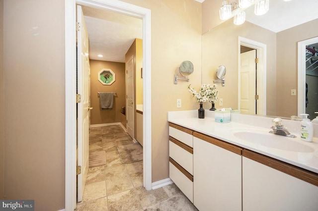 106 Tallwood Trl, Locust Grove, VA 22508 - bathroom featuring vanity and baseboards
