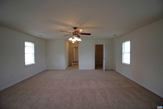 10 Lady Slipper Dr, Waynesboro, VA 22980 - unfurnished bedroom featuring light colored carpet, baseboards, and a ceiling fan