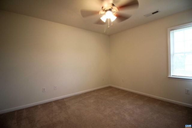 10 Lady Slipper Dr, Waynesboro, VA 22980 - carpeted empty room featuring plenty of natural light, baseboards, and ceiling fan
