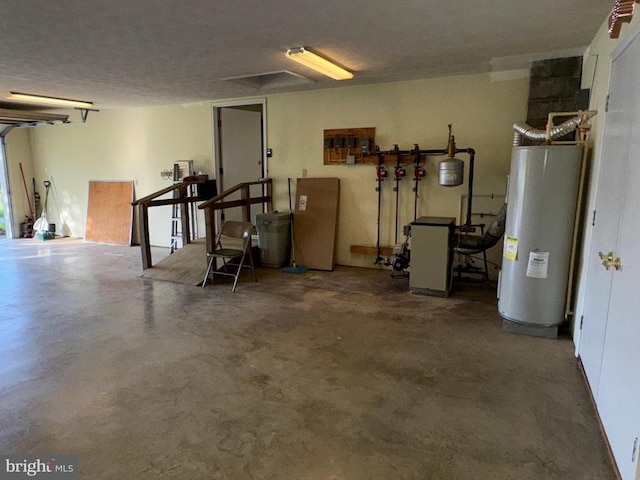 16 Park Ave, Luray, VA 22835 - garage with water heater
