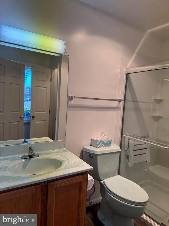 16 Park Ave, Luray, VA 22835 - bathroom with a stall shower and vanity