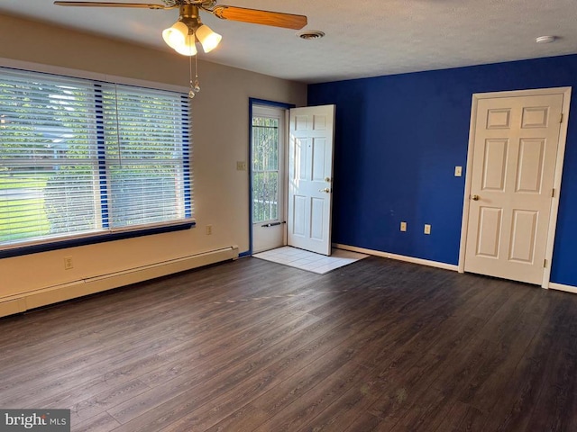 16 Park Ave, Luray, VA 22835 - unfurnished room featuring a ceiling fan and wood finished floors