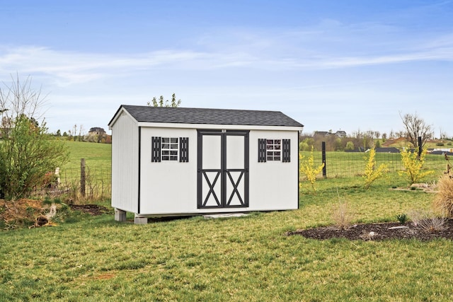 141 Tomasville Dr, Waynesboro, VA 22980 - view of shed with fence