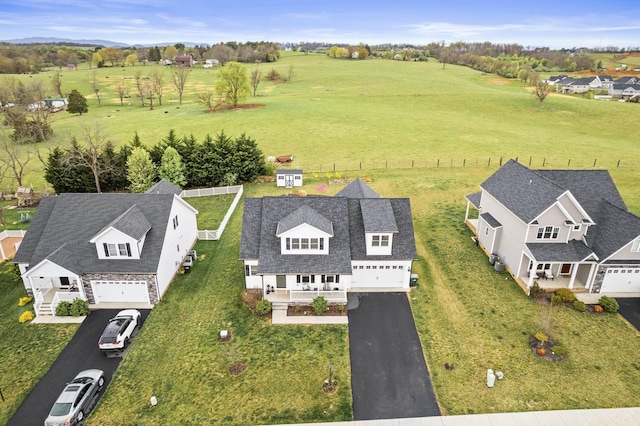 141 Tomasville Dr, Waynesboro, VA 22980 - bird's eye view featuring a rural view