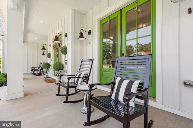 11206 Preswick Ln, Spotsylvania, VA 22551 - view of covered porch