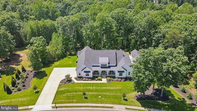11206 Preswick Ln, Spotsylvania, VA 22551 - view from above of property with a heavily wooded area