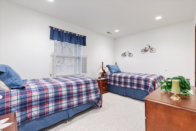130 Rainier Rd, Mcgaheysville, VA 22840 - bedroom featuring carpet flooring and recessed lighting