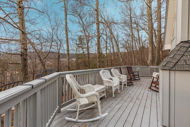 130 Rainier Rd, Mcgaheysville, VA 22840 - view of wooden terrace