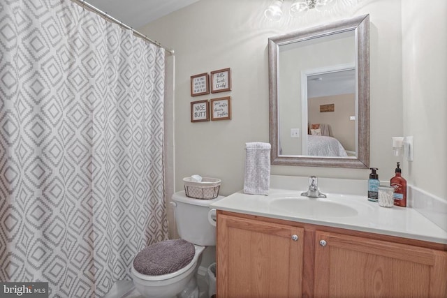 2609 Melissa Ct, Fredericksburg, VA 22408 - ensuite bathroom with toilet and vanity
