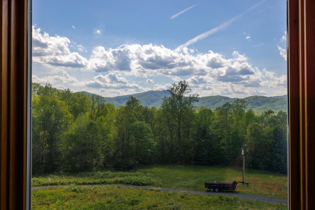 66 Spencer Ln, Lovingston, VA 22949 - view of mountain feature featuring a wooded view