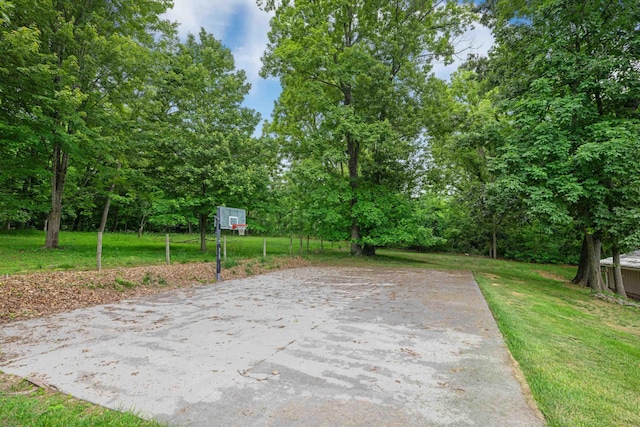 4111 Spotswood Trl, Penn Laird, VA 22846 - view of patio / terrace featuring basketball court