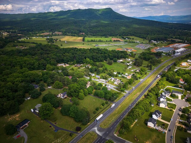 4111 Spotswood Trl, Penn Laird, VA 22846 - aerial view of property's location with a mountain backdrop